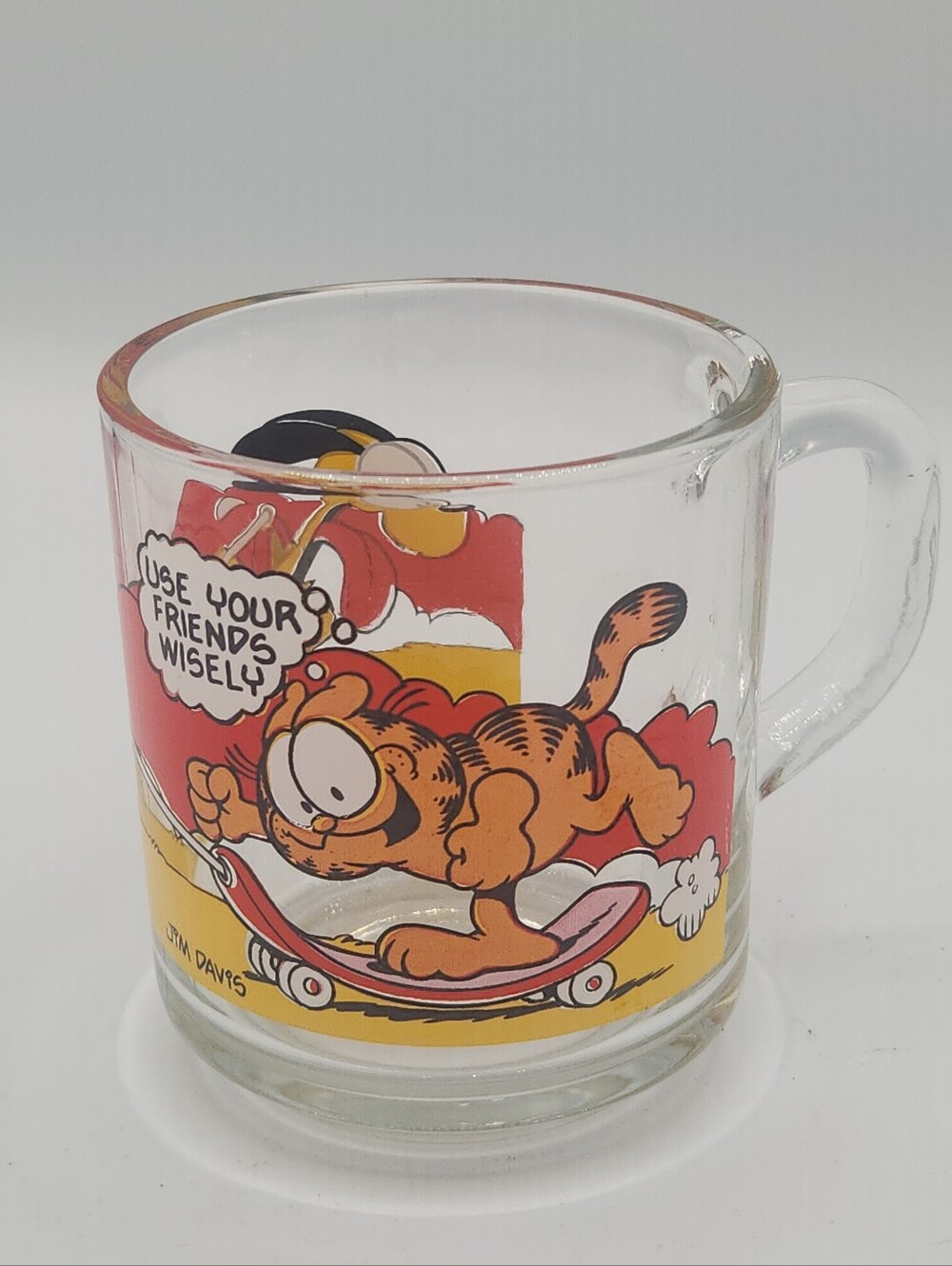 Vintage Jim Davis Garfield McDonald's collectible mug